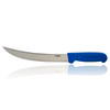 MEFE 8"/20cm Curved Breaking Fillet Knife - Blue Fibrox Handle & Fluted Blade