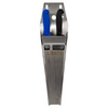 MEFE Heavy Duty Double Stainless Steel Knife Scabbard - Accommodates 12" Blades
