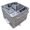 MEFE Euro Tub - 200L Stainless Steel Mirror Polished