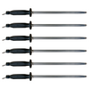 MEFE Box of 6 - 12" Professional Sharpening Steel - Regular Cut Round