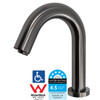 MEFE 18cm Hospital Spout Deck Mounted Sensor Tap Gun Metal Grey