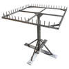 Offal Carousel 60 Pin Stainless Steel Pedestal Mounted