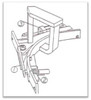 Stainless Steel Powered Rail switch Gate , All Types Right or Left Hand
