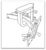 Stainless Steel Powered Rail switch Gate , All Types Right or Left Hand