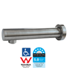 Stainless Steel Wall Mount Sensor Tap - All-in-One