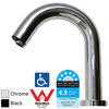 MEFE Sensor Tap - Hospital Spout 18cm - Deck Mounted - Chrome Plated