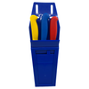 MEFE Knife Scabbard (2 - 3 Knives) Blue shown with knives