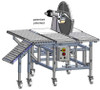 Freund TABLE DISC-KNIFE - Primal Breaking Large Carcasses , Motorised Conveyor , Landing Table complete