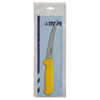 MEFE 6"/15cm Curved Boning Knife - Yellow Fibrox Handle In Plastic Knife Bag
