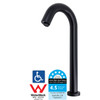 MEFE 32cm Gooseneck Hospital Spout Sensor Tap Matte Black
