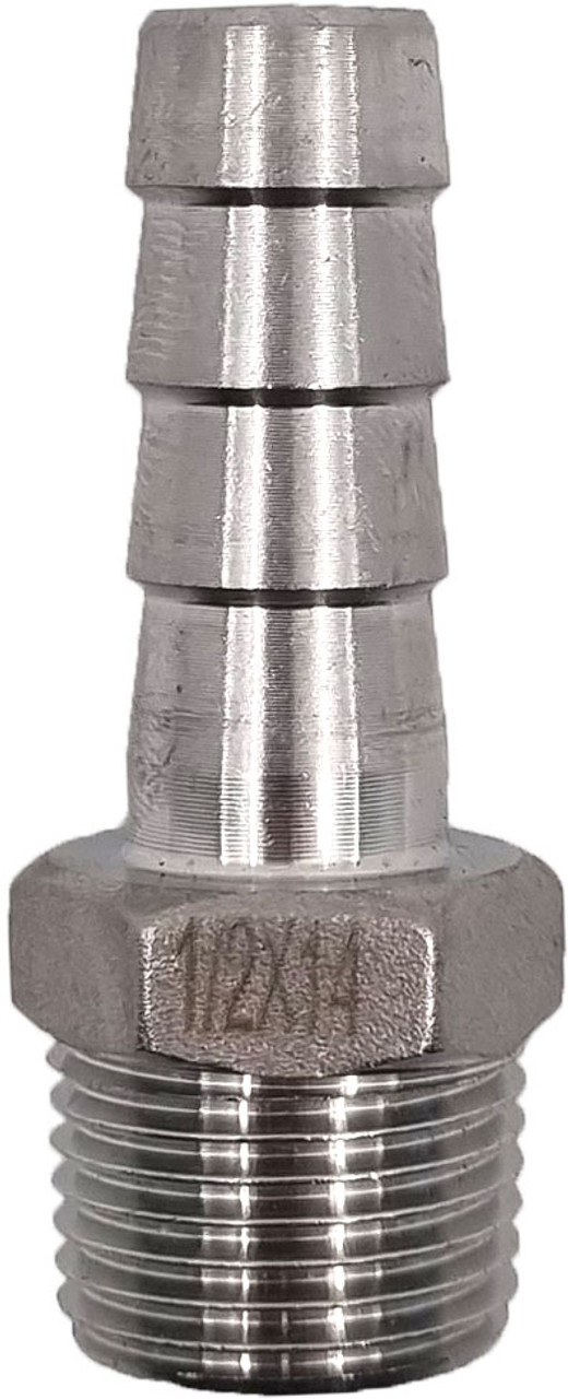 1/2* BSP Male Thread Hose Tail With 10mm Tail U2013 Spray Equip New Zealand