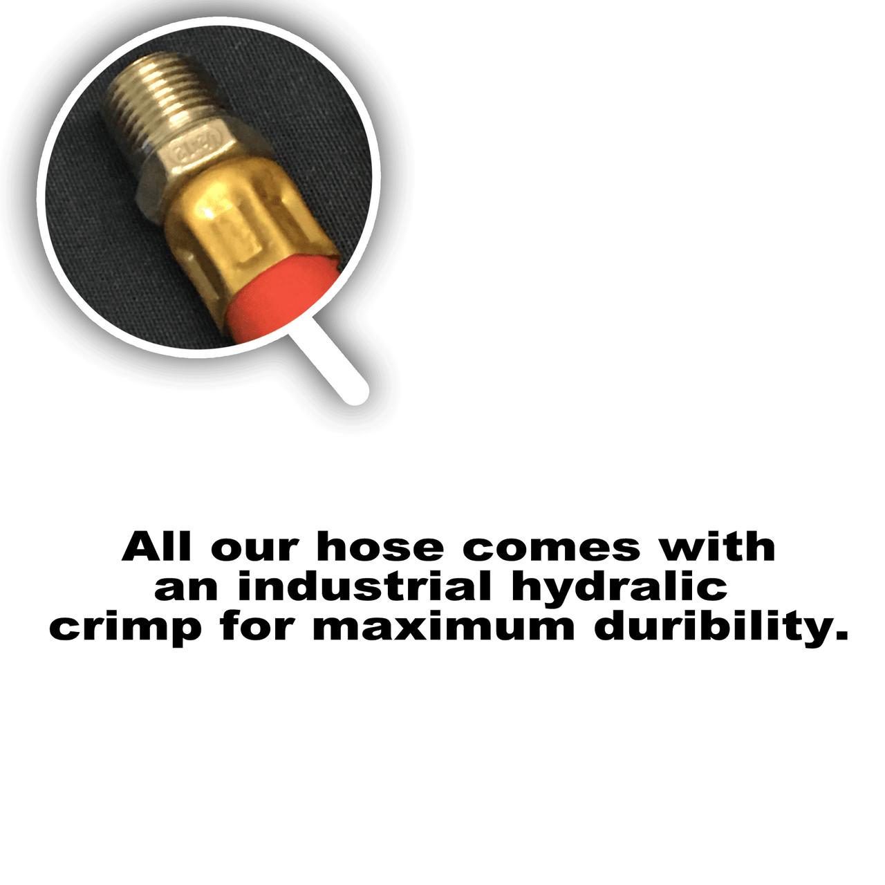 Automatic Hose Reel inc, 14 m 1/2" 95°C Food Grade Wash down Hose