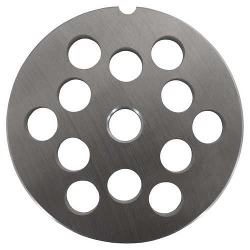 Round Mincer Plate 12mm holes - Part for #22 Mincer