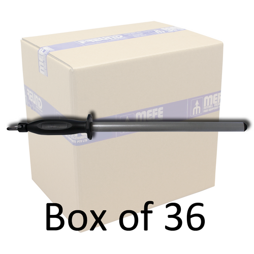 Box of 36 - 12”/30cm Diamond Sharpening Steel - 1000 Grit - Oval 