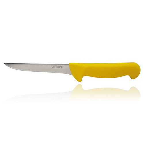 5"/13cm Narrow Boning / Sticking Knife - Yellow Fibrox Handle