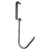 Skid Swivel Hook - 300mm Long, 25 x 5 Frame - 10mm Hook