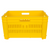 Vented Large Yellow Crate