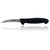 2.5"/ 6cm Fruit Knife - Black PP Handle - 4 Pack