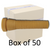 Box of 50 Soft Plucker Fingers - 50 Shore A - for CAT 155 8