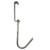 Box of 10 - Skid Swivel Hooks - 300mm Long, 25 x 5 Frame - 10mm Hook