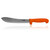 Box of 100 - 8"/20cm Butcher's Steak Knife - Orange Fibrox Handle - Hollow Ground Blade