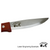 5"/13cm Restaurant Serrated Steak Knife - Wooden Handle - Twin Pack