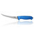 6"/15cm Curved Boning Knife - Blue Soft Grip Handle