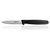 3"/ 7cm Paring Knife - Black PP Handle - 4 Pack