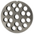 Round Mincer Plate 10mm holes - Part for #12 Mincer