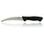 5.5" Tripe Offal / Skinning Knife - Stub Point Reverse Blade & Black Handle