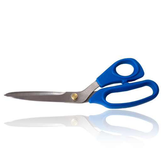 MEFE 6"/15cm Poultry Shears / Chef's Scissors - Blue Fibrox Handle