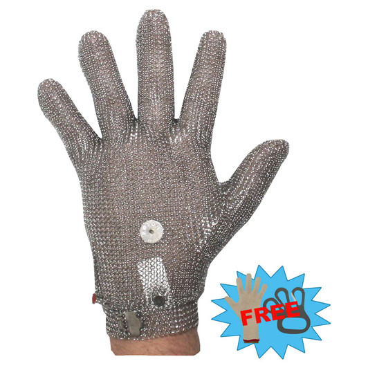MEFE Stainless Steel Chain Mesh Glove - Full Hand (Lion Claw) 2