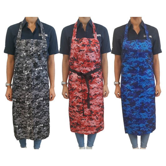 MEFE Hospitality Apron Trendy Digital Camo Print