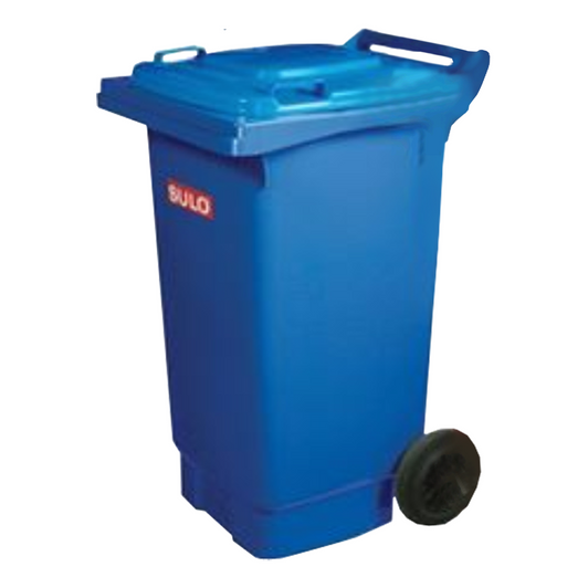 MEFE Wheelie Bin 80 Litre Food Grade Blue