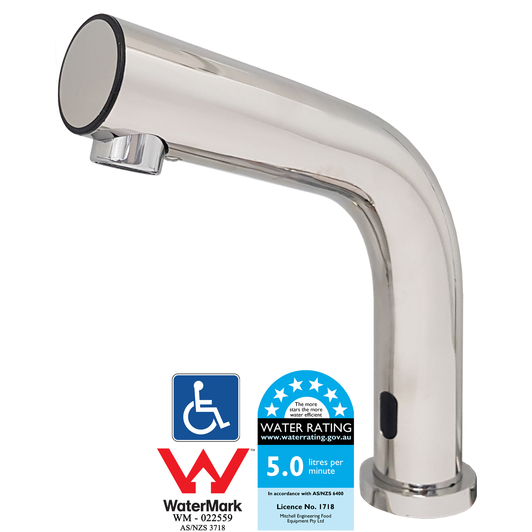 Boomerang Stainless Steel Sensor Tap - Bench/Hob Mounted