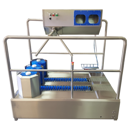 MEFE Turnstile Hygiene Station - Boot Wash & Hand Sanitise