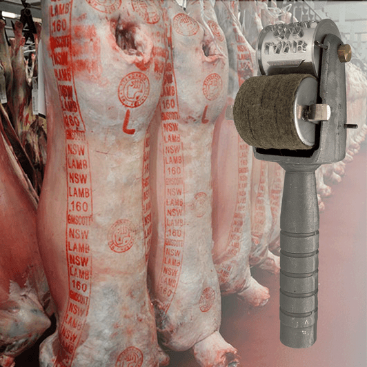 MEFE Roller Marker - Roller Stamp - Branding Stamp - Food Grade Meat Marker