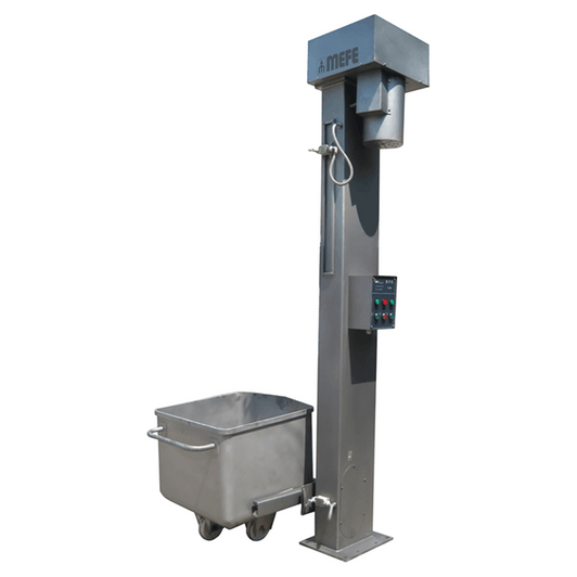 MEFE Bin Lifter - Lifting Height 1300mm - 2000mm