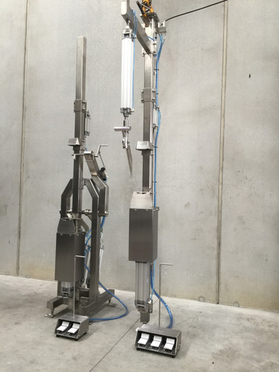MEFE CHEEK CHISEL & JAW BREAKER 2- stations 200/h - Pneumatic