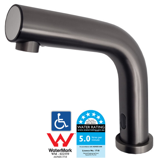 MEFE Sensor Tap - Boomerang - Deck Mounted - Gunmetal