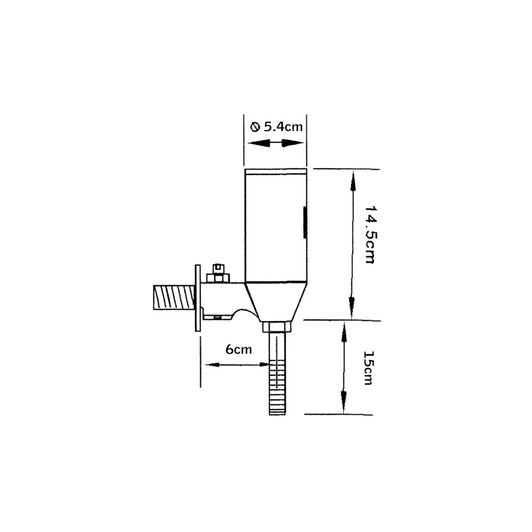 All-In-One Auto Urinal Flusher - Infrared Urinal Valve