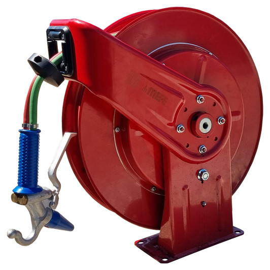 1/4" Hose Reel, 18m Twin Hose, Air Water Gun 1/4" Hose Reel, 18m Twin Hose, Air Water Gun