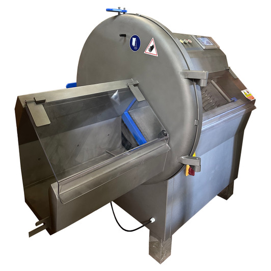 MEFE Automatic Slicing Machine and Conveyor