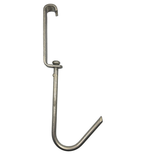 MEFE Box of 10 - Skid Swivel Hooks - 300mm Long, 25 x 5 Frame - 10mm Hook