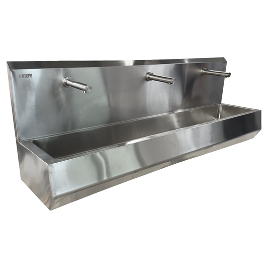 MEFE Hand to Elbow Triple Wash Basin
