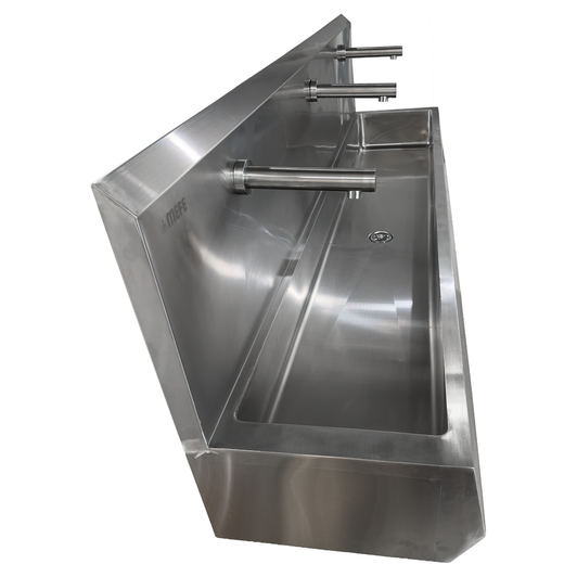 Hand to Elbow Triple Wash Basin