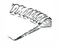 Freund Trimmer Blade 128D Long Flat