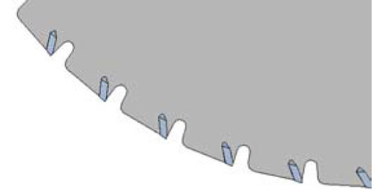 KHZ Blade 160mm Diameter -  Hard metal-Sawblade