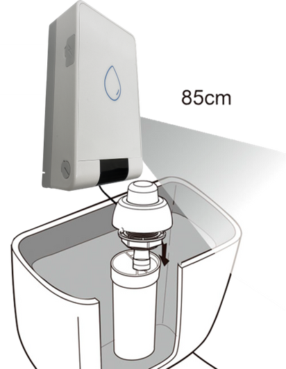 Automatic Toilet Flush - Adjustable Infrared Sensor - Suits Push Button Cisterns