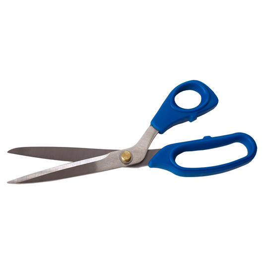 Box of 15 - 6"/15cm Poultry Shears / Chef's Scissors - Blue Fibrox Handle